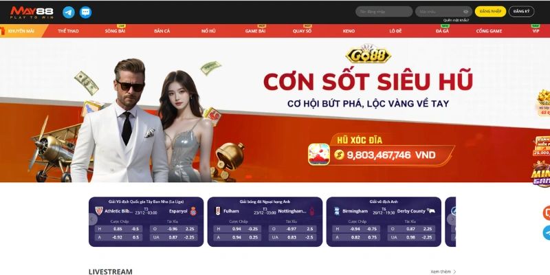 May88 – Nhà Cái Số 1 Ukraine: Link Đăng Ký & Nhận Thưởng 100%