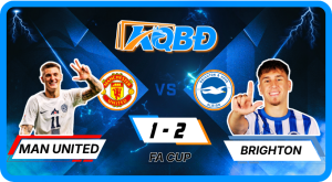 KQBD Manchester United vs Brighton & Hove Albion: FA Cup 2025-26