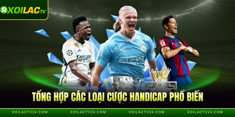 Tổng hợp các loại cược handicap phổ biến